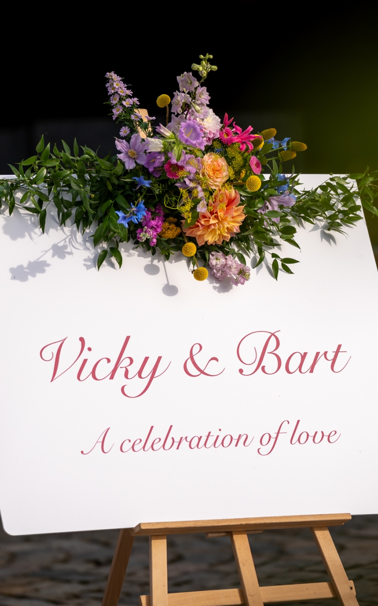 Huwelijk Vicky & Bart